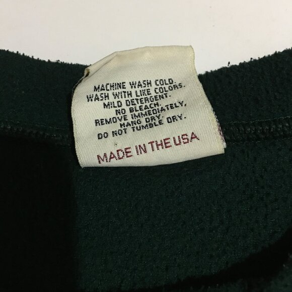 South Florida Bulls USF Sweatshirt Mens Medium Fleece Crewneck Pullover Green - Picture 4 of 7